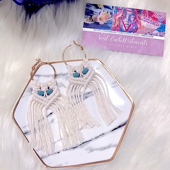 🆕Made w/L♥️VE; *Boho Southwestern Style Earrings - Picture 1 of 16